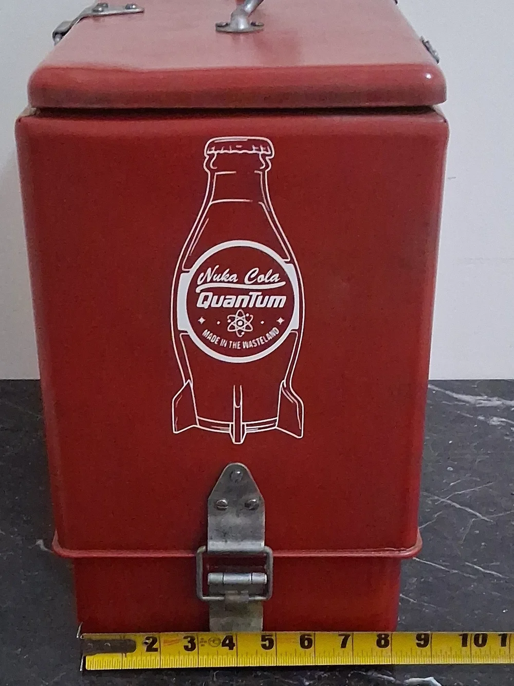 Fallout Nuka Cola Vault Boy Vintage Metal Wet/Dry Multi Level Cooler